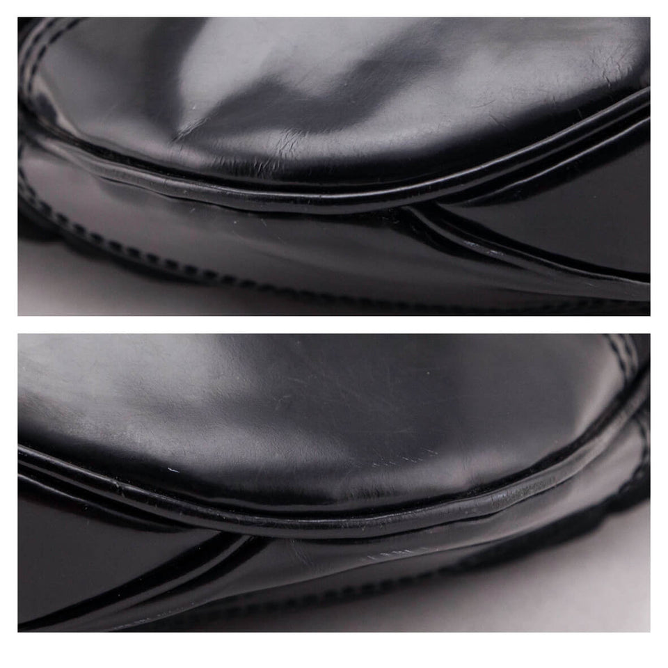 Burberry Black Quilted Nylon Brook Hobo Bag