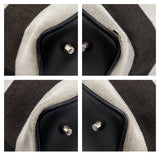 Burberry Check Canvas & Red Chevron Calfskin Susanna Medium Hobo Bag