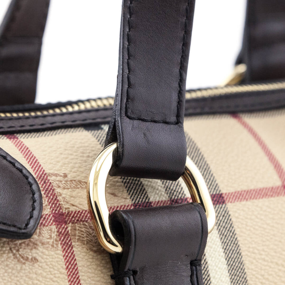 Burberry Haymarket Chester Boston Bag