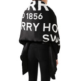 Burberry Horseferry Print Silk Puffer Scarf Shawl