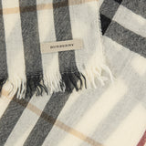 Burberry Ivory Check Scarf