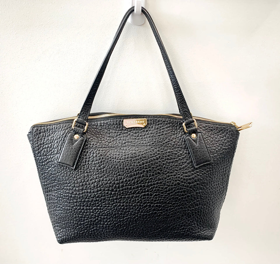 Burberry WELBURN BLACK LEATHER BAG