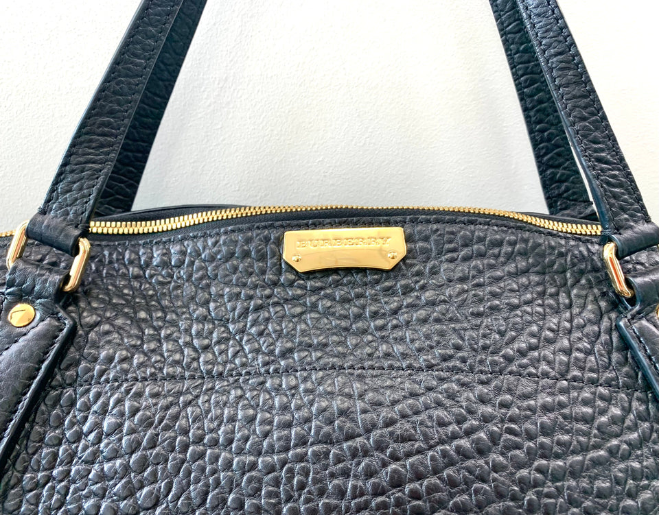 Burberry WELBURN BLACK LEATHER BAG