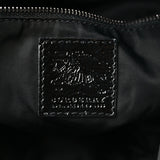 Burberry BLACK BEAT CHECK NYLON MEDIUM LOWRY TOTE BAG