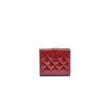 Chanel Patent small Wallet Rouge