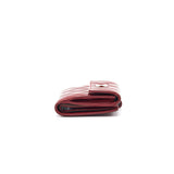 Chanel Patent small Wallet Rouge