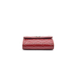 Chanel Patent small Wallet Rouge