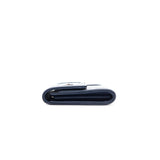 Chanel Flap Wallet Patent Leather Dark Blue Serial 20