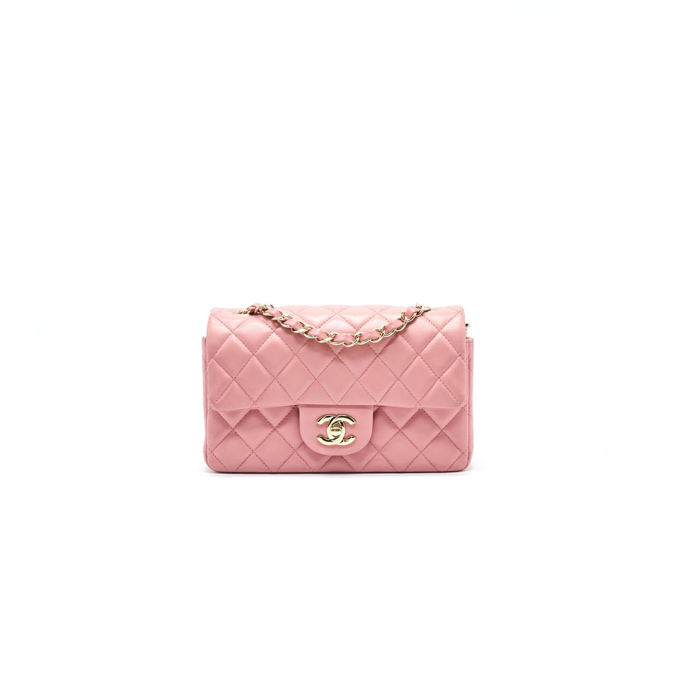 Chanel Mini Rectangular Light Pink L