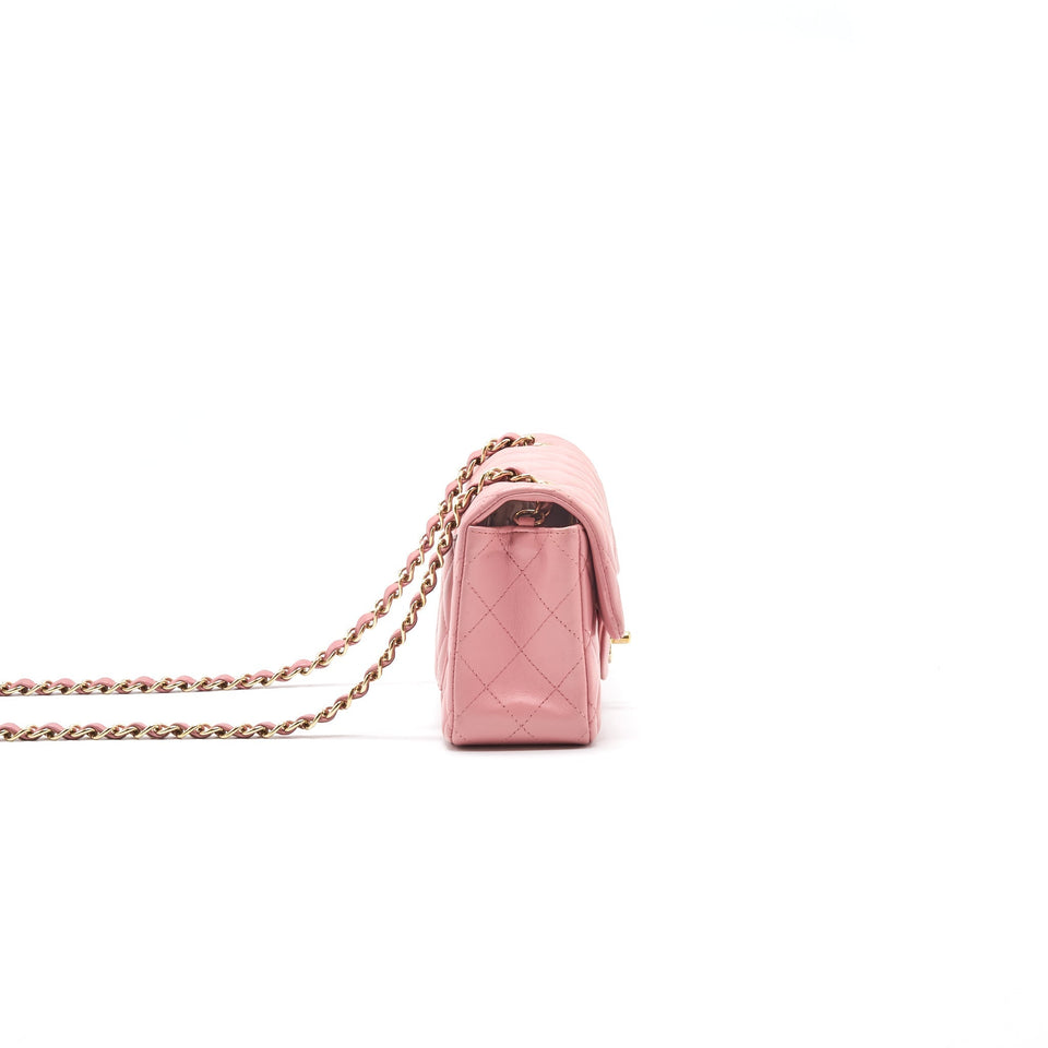 Chanel Mini Rectangular Light Pink L