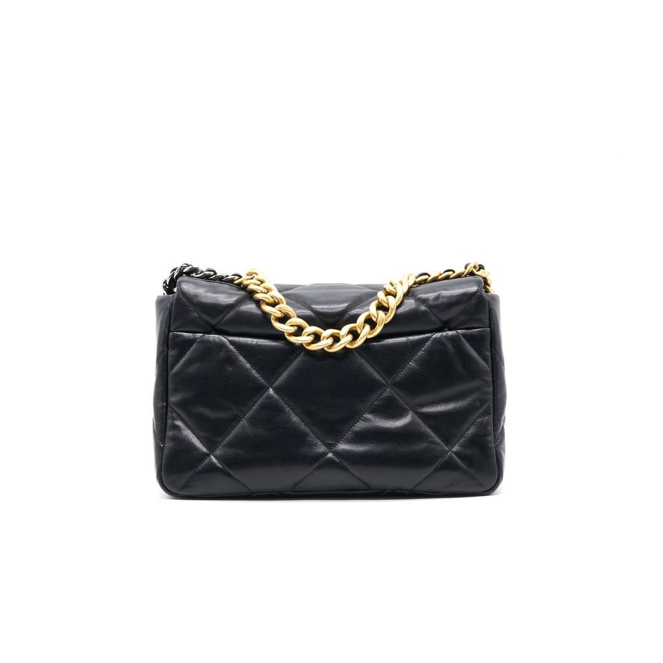 Chanel Large 19 Flap Bag Black