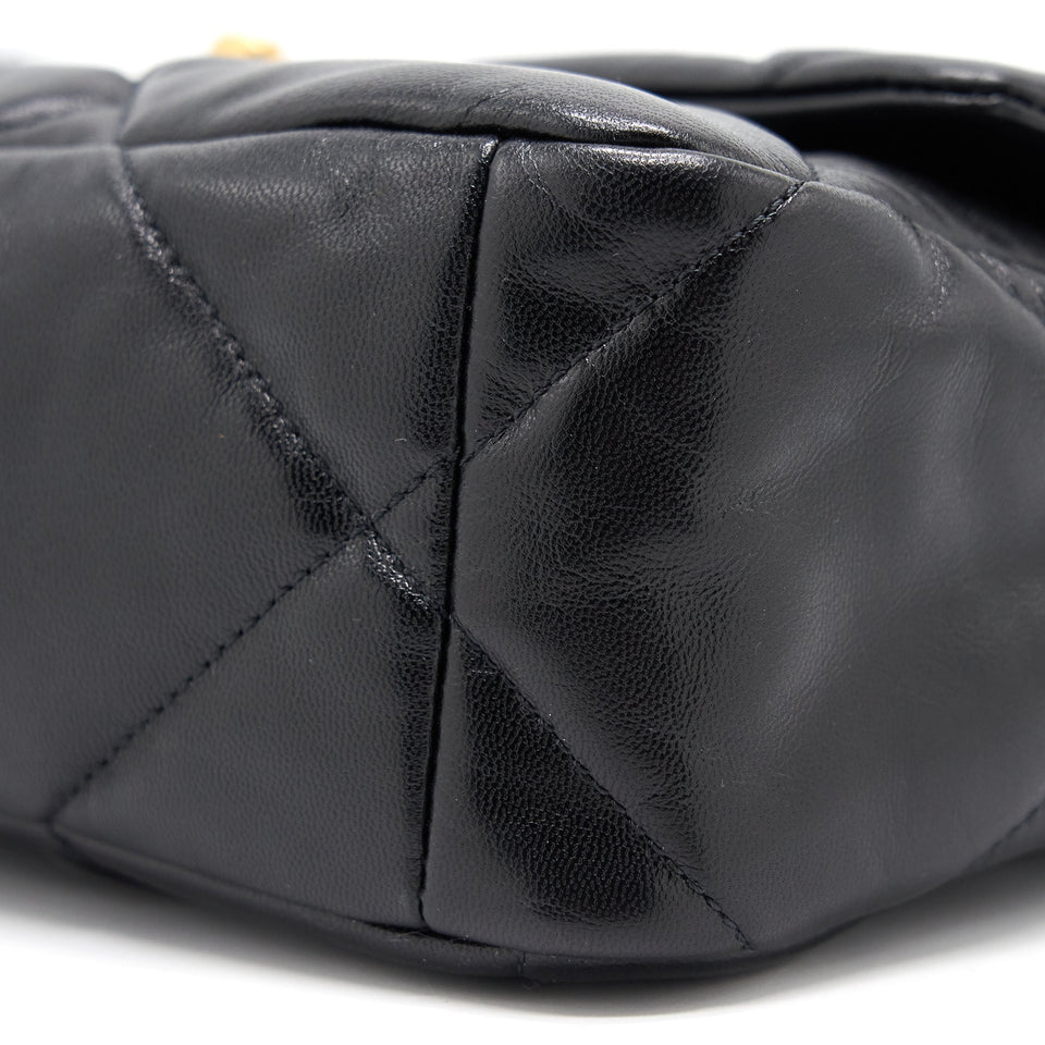 Chanel Large 19 Flap Bag Black