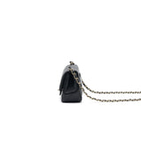 Chanel Mini Square Lambskin Black L