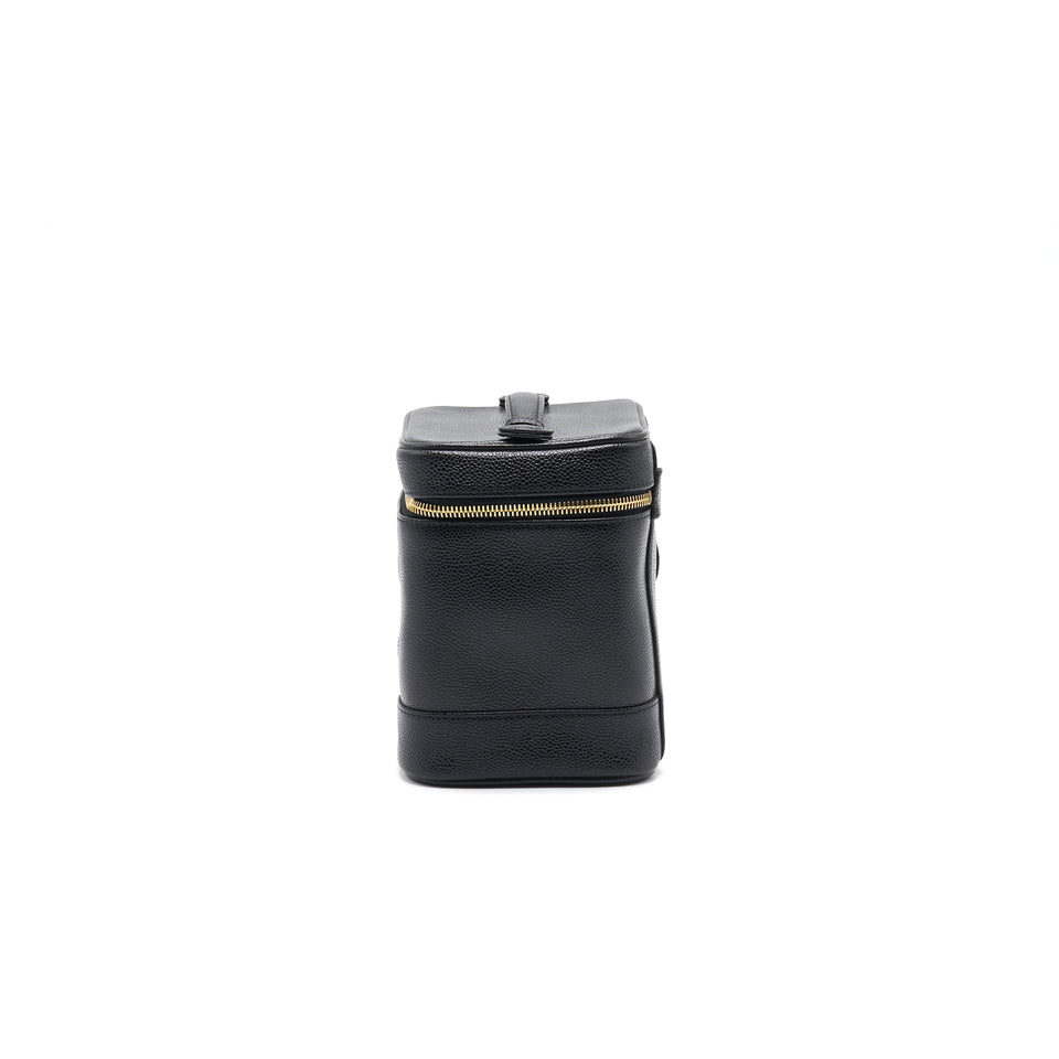 Chanel Vintage Caviar Vanity Case