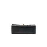 Chanel Vintage Lambskin Kelly Bag black