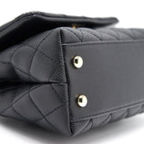 Chanel Extra Mini Coco Handle Flap Bag Black L