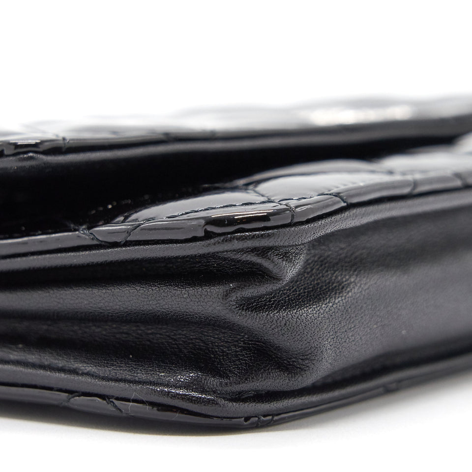 Chanel Wallet on Chain Patent leather black