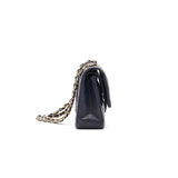 Chanel medium 25cm Classiccal double flap cavier Navy L year 2020