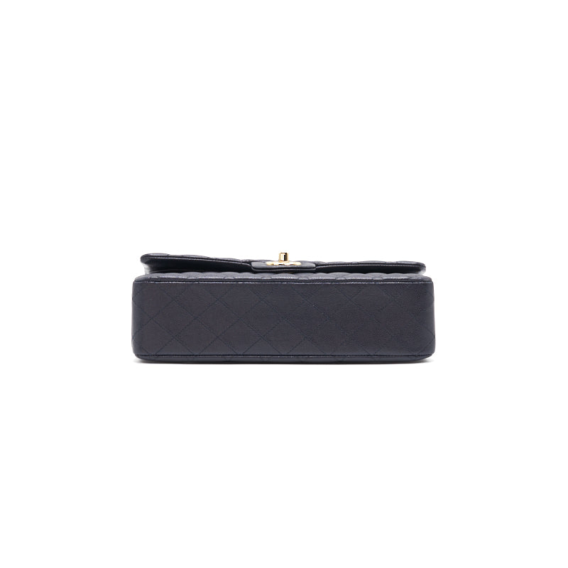 Chanel medium 25cm Classiccal double flap cavier Navy L year 2020