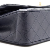 Chanel medium 25cm Classiccal double flap cavier Navy L year 2020