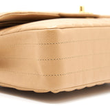 Chanel Medium Classic Flap Dark beige with