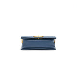 Chanel Small Leboy Cavier Dark Blue