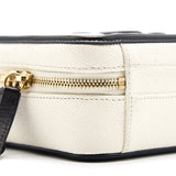 Chanel Caviar Small Vanity case black & white