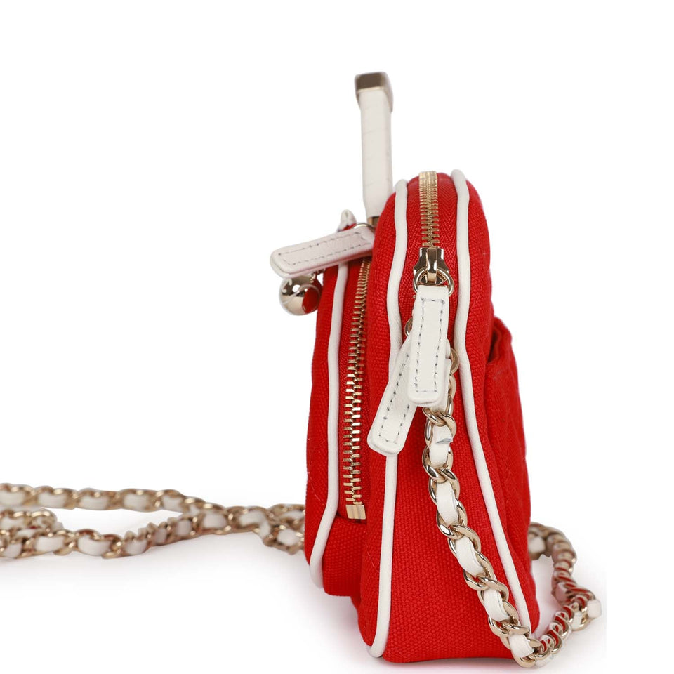 Chanel Monte-Carlo Red Canvas Mini Tennis Crossbody – Bags Junction