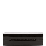 Chanel Minaudiere Compact Clutch Black Acrylic Silver Hardware