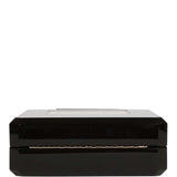 Chanel Minaudiere Perfume Clutch Black Acrylic Light Gold Hardware