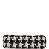 Chanel Medium 19 Flap Bag Black and White Tweed Mixed Hardware