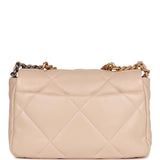Chanel Medium 19 Flap Bag Beige Calfskin Mixed Hardware