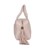 Chanel Vintage Timeless Bowler Light Pink Caviar Gold Hardware