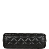 Chanel Small Kelly Shopper Black Shiny Aged Calfskin Brushed Gold Hardware