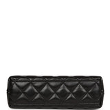 Chanel Small Kelly Shopper Black Shiny Aged Calfskin Brushed Gold Hardware