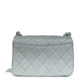 Chanel Small Flap Bag Grey Ombre Caviar Lacquered Metal Hardware