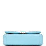 Chanel Mini Flap Bag Blue Ombre Caviar Lacquered Metal Hardware