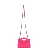 Chanel Nano 31 Shopper Hot Pink Shiny Aged Calfskin Gold Hardware