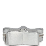 Chanel Star Charm Silver Metallic Lambskin Silver Hardware