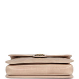 Chanel Perfect Edge Flap Bag Beige Aged Calfskin Antique Gold Hardware