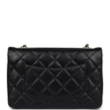 Chanel Medium Trendy CC Flap Bag Black Lambskin Light Gold Hardware
