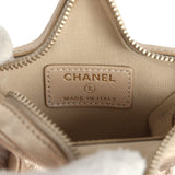Chanel Walk Of Fame Star Clip-On Coin Purse Metallic Gold Goatskin Light Gold Hardware