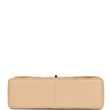 Chanel Jumbo Classic Double Flap Bag Beige Caviar Gold Hardware
