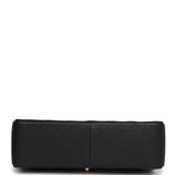 Chanel Jumbo Classic Double Flap Bag Black Caviar Gold Hardware