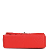 Chanel Jumbo Classic Double Flap Red Caviar Light Gold Hardware