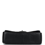 Chanel Jumbo Classic Single Flap Bag Black Caviar Silver Hardware