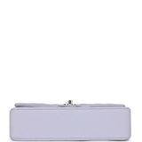 Chanel Medium Classic Double Flap Lavender Caviar Silver Hardware