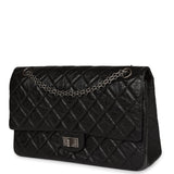 Chanel Medium Reissue 226 2.55 Flap Black Aged Calfskin Ruthenium Hardware