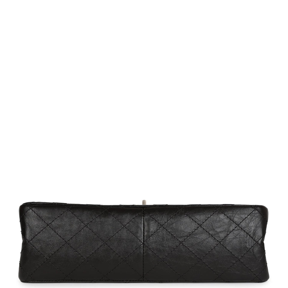 Chanel Medium Reissue 226 2.55 Flap Black Aged Calfskin Ruthenium Hardware
