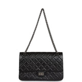 Chanel Medium Reissue 226 2.55 Flap Black Aged Calfskin Ruthenium Hardware